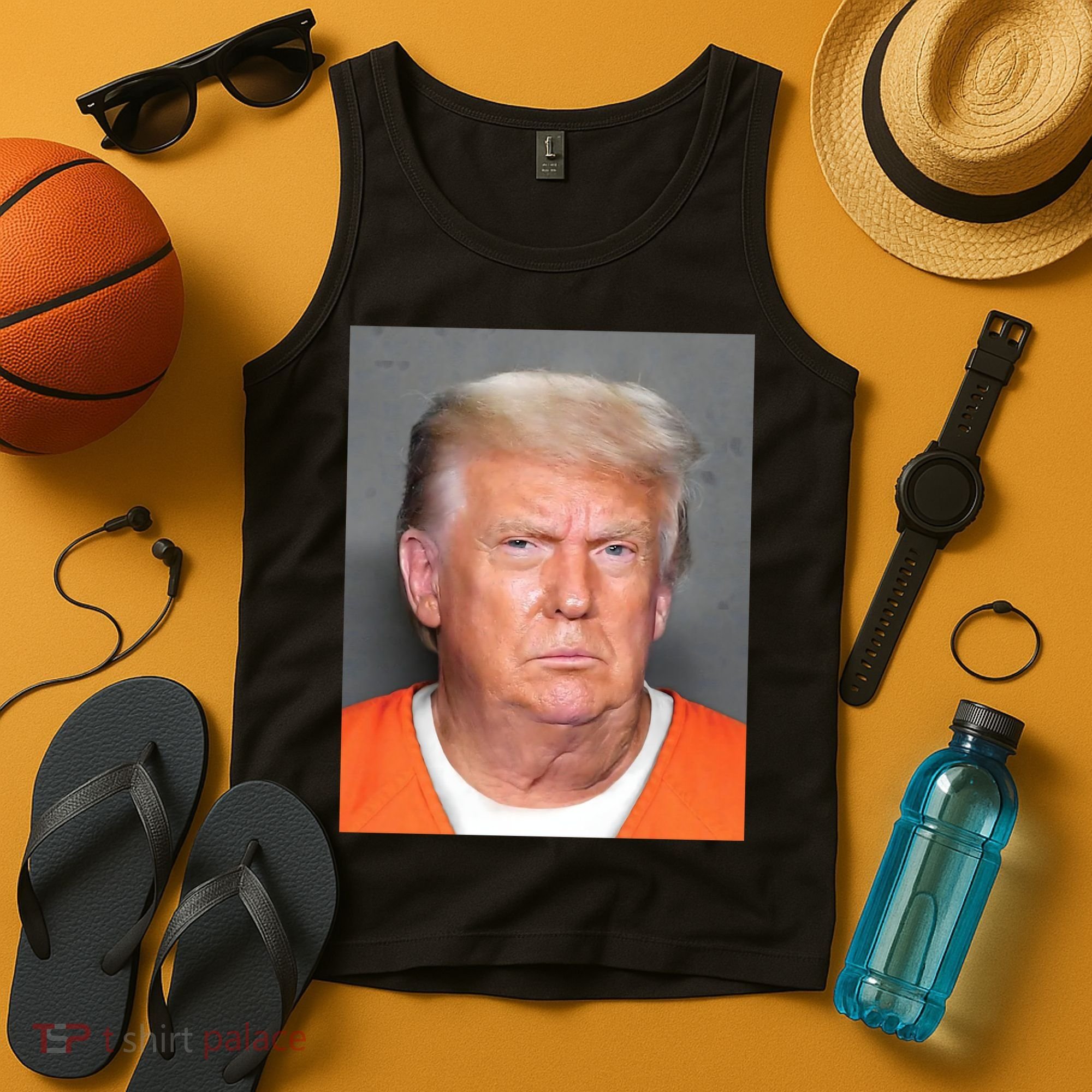 Trump Mugshot Tank Top