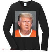 Trump Mugshot Women's Long Sleeve Shirt thumb 0