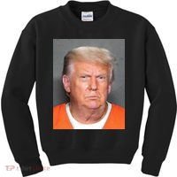Trump Mugshot Kids Sweatshirt thumb 0