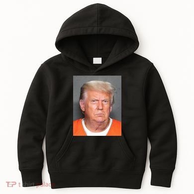 Trump Mugshot Kids Hoodie