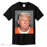 Trump Mugshot Kids T-Shirt thumb 0
