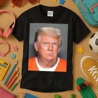 Trump Mugshot Kids T-Shirt thumb 3