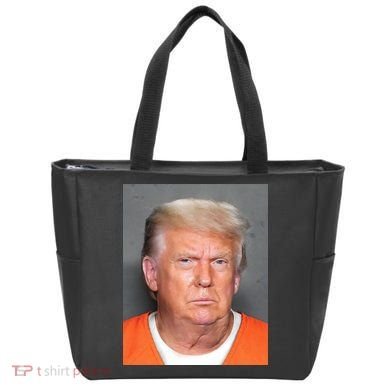 Trump Mugshot Tote Bag