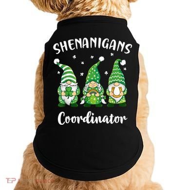 Teacher Mom St Patricks Day Shenanigans Coordinator Gnome Doggie Tank