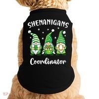 Teacher Mom St Patricks Day Shenanigans Coordinator Gnome Doggie Tank thumb 0