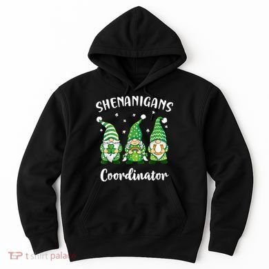 Teacher Mom St Patricks Day Shenanigans Coordinator Gnome Hoodie