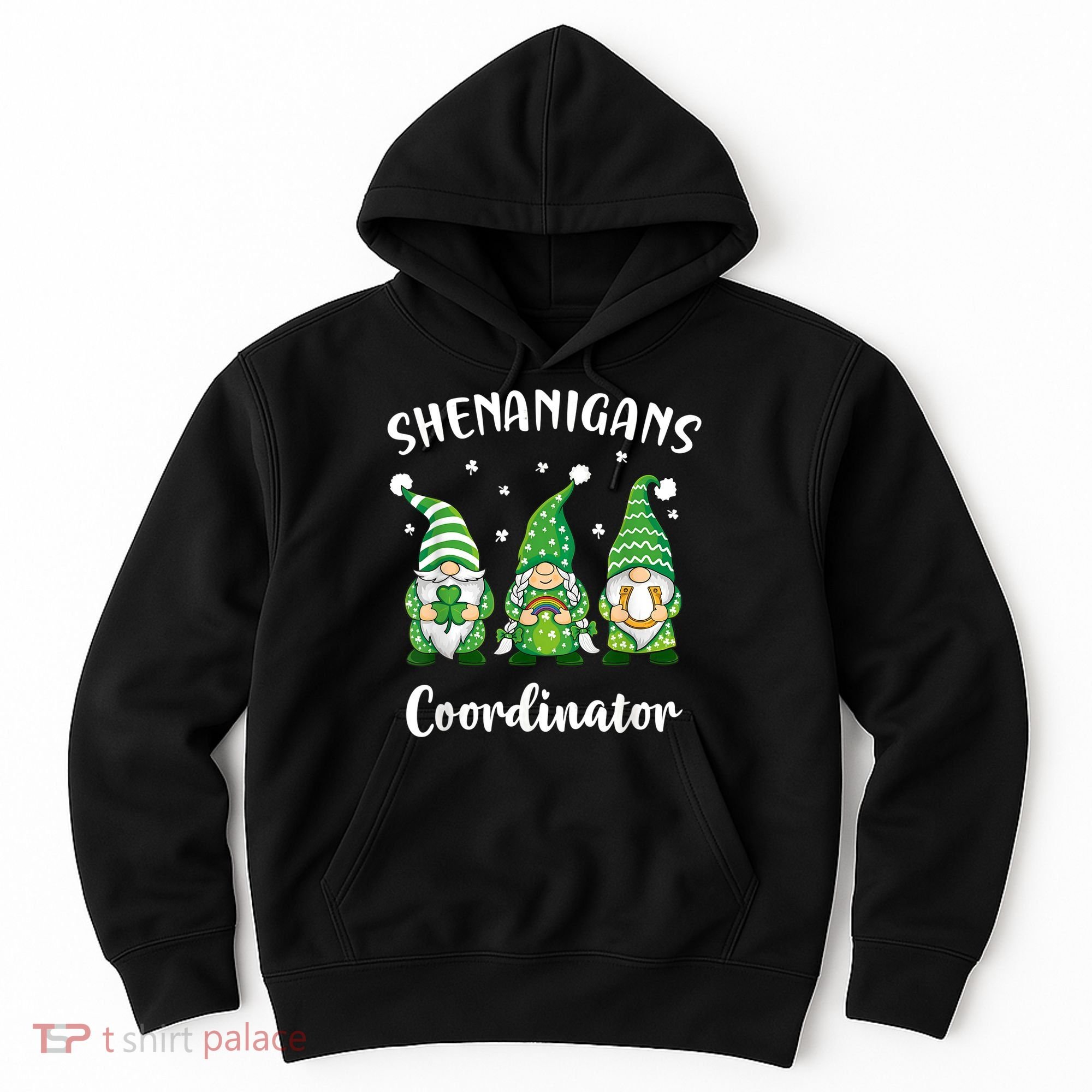 Teacher Mom St Patricks Day Shenanigans Coordinator Gnome Hoodie
