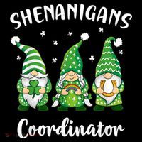 Teacher Mom St Patricks Day Shenanigans Coordinator Gnome Hoodie thumb 7