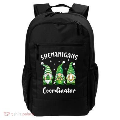 Teacher Mom St Patricks Day Shenanigans Coordinator Gnome Backpack