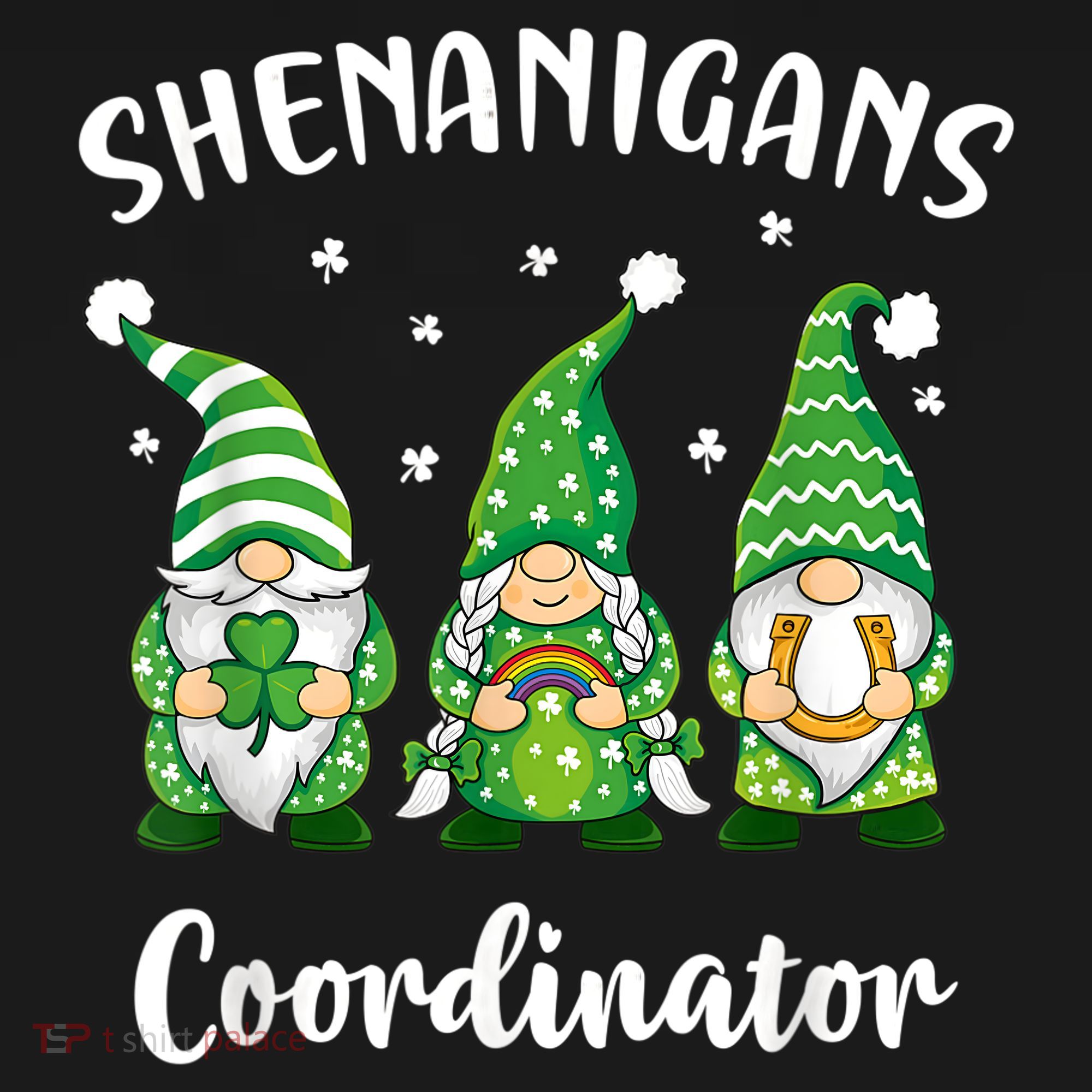 Teacher Mom St Patricks Day Shenanigans Coordinator Gnome Pajama Set