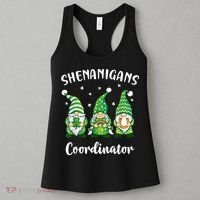Teacher Mom St Patricks Day Shenanigans Coordinator Gnome Women's Tank Top thumb 3