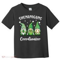 Teacher Mom St Patricks Day Shenanigans Coordinator Gnome Toddler T-Shirt thumb 0