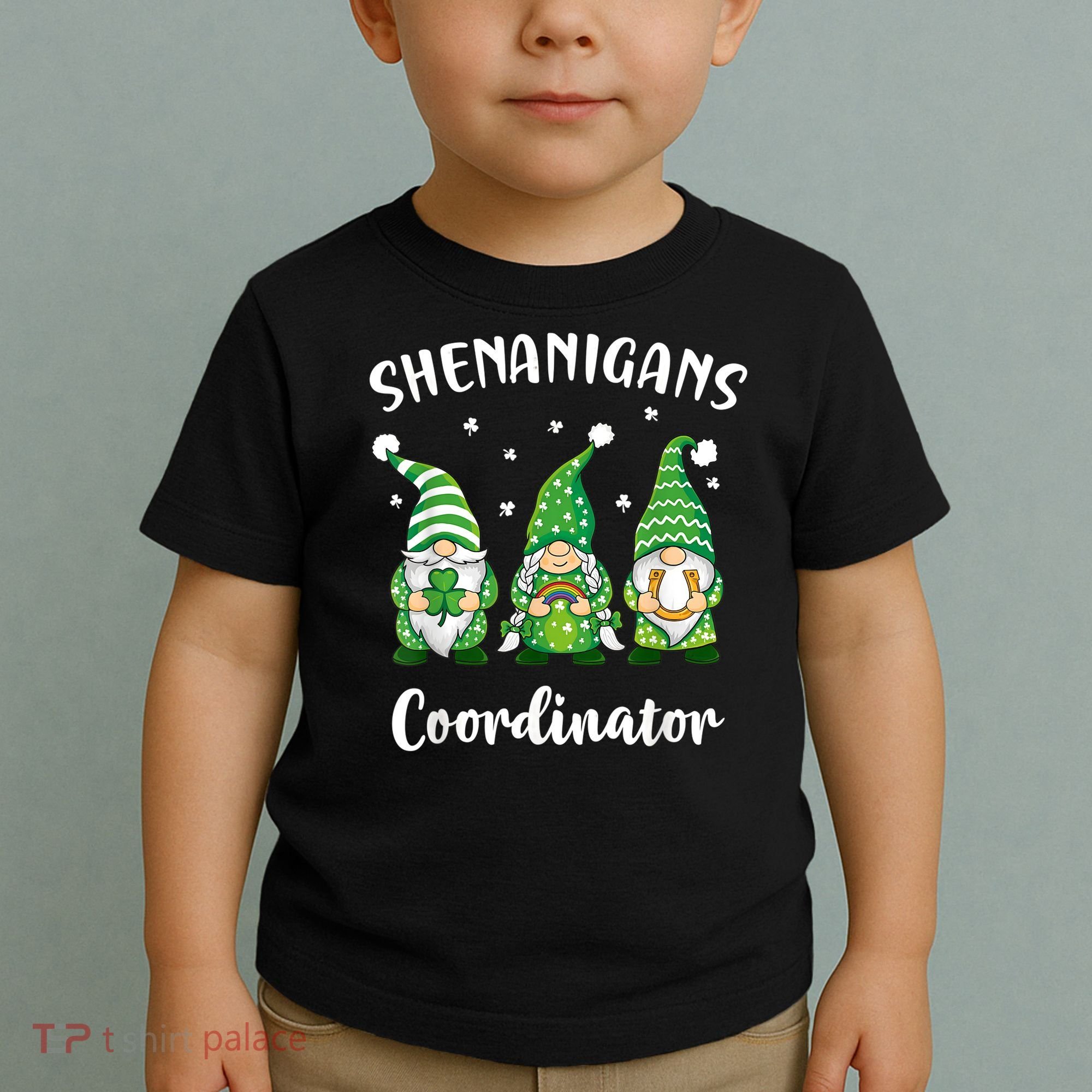 Teacher Mom St Patricks Day Shenanigans Coordinator Gnome Toddler T-Shirt