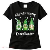 Teacher Mom St Patricks Day Shenanigans Coordinator Gnome Women's T-Shirt thumb 0