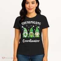 Teacher Mom St Patricks Day Shenanigans Coordinator Gnome Women's T-Shirt thumb 4