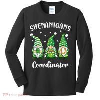 Teacher Mom St Patricks Day Shenanigans Coordinator Gnome Kids Long Sleeve Shirt thumb 0