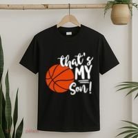 ThatS My Son Basketball Lovers Gifts For Mom Or Dad T-Shirt thumb 2