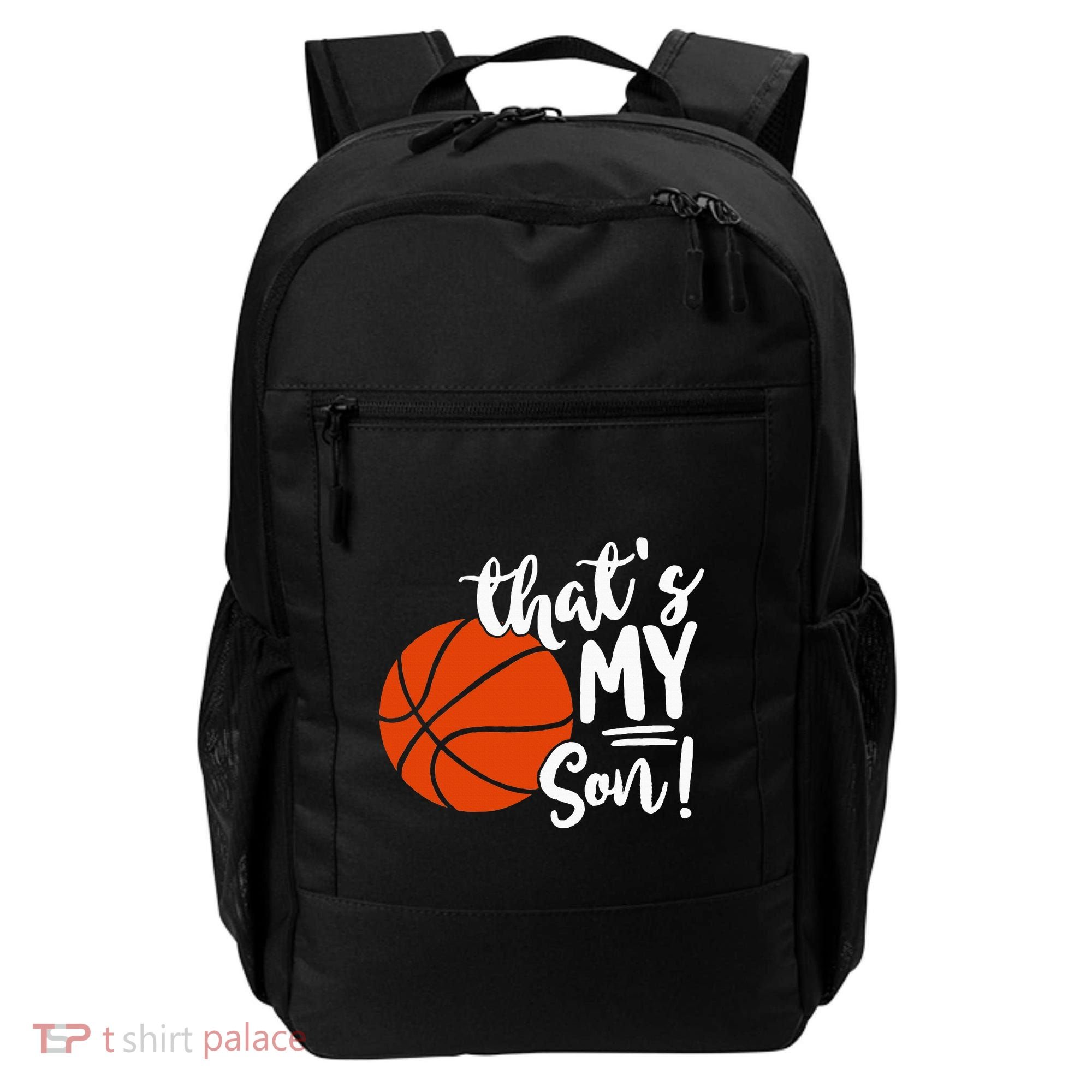 ThatS My Son Basketball Lovers Gifts For Mom Or Dad Backpack