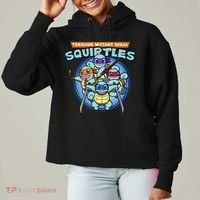 Teenage Mutant Squirtles Ladies Heavyweight Boxy Pullover Hoodie thumb 0
