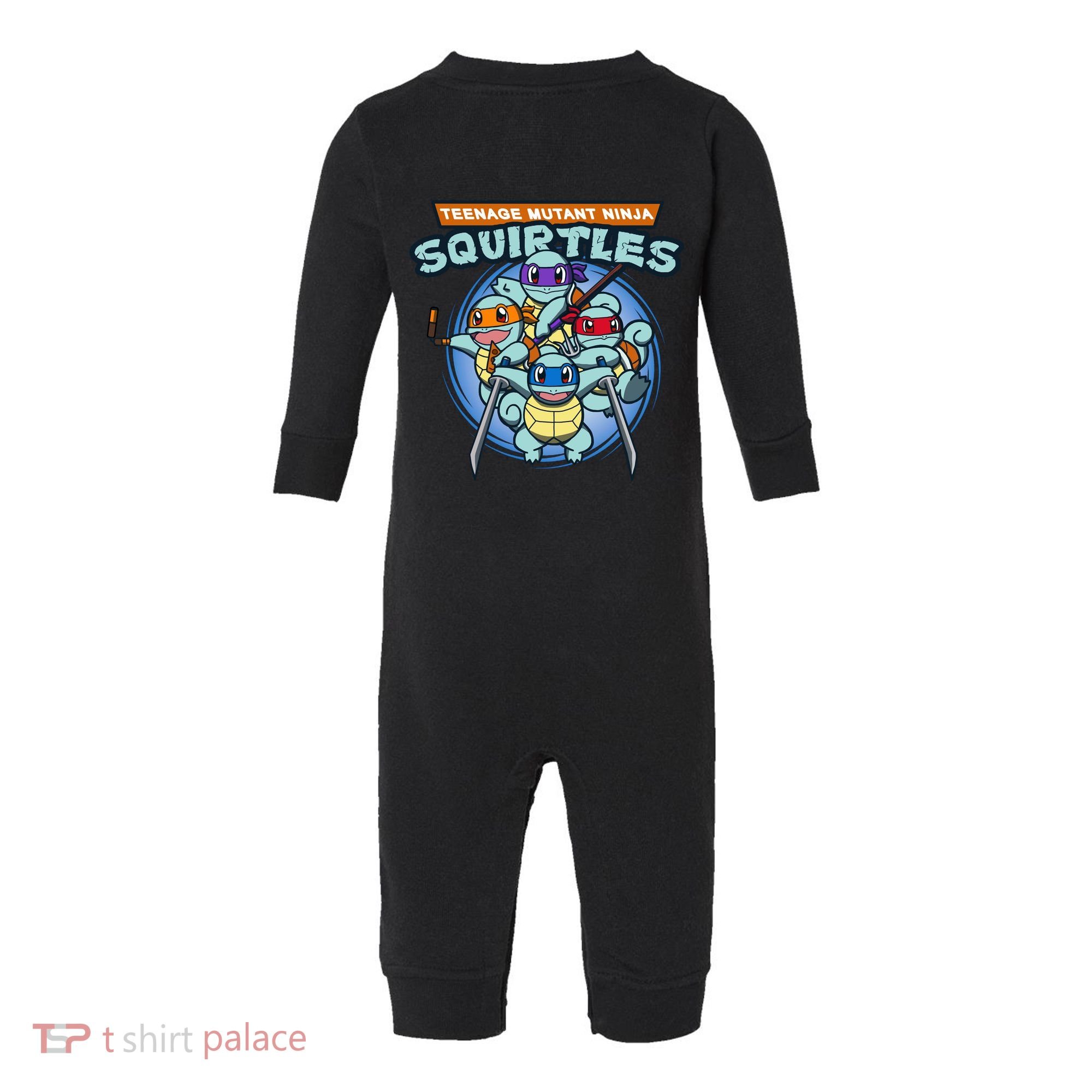 Teenage Mutant Squirtles Infant Fleece One Piece