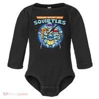 Teenage Mutant Squirtles Baby Long Sleeve Bodysuit thumb 0