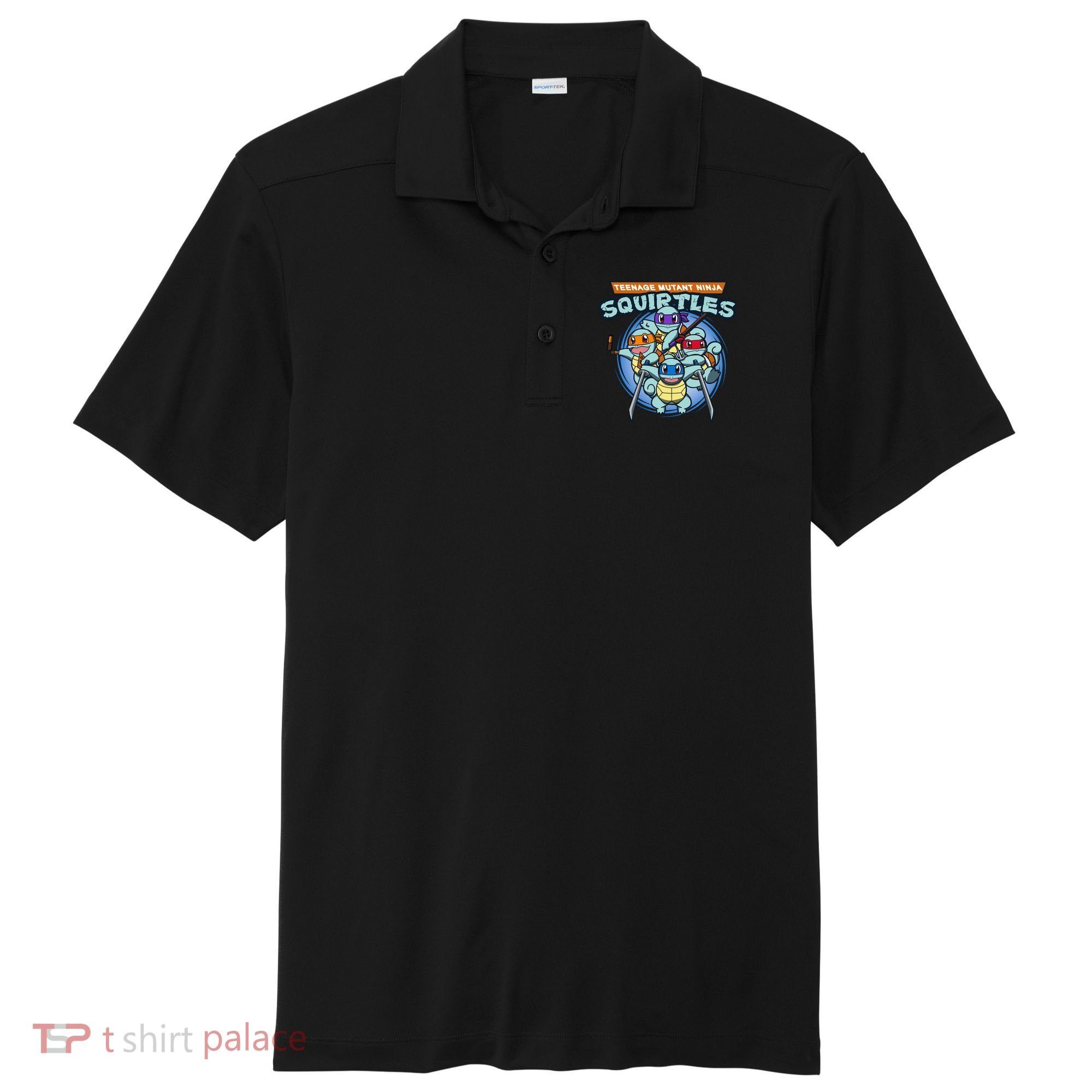 Teenage Mutant Squirtles Sport-Tek Posi-UV Pro Polo