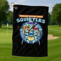 Teenage Mutant Squirtles Golf Towel thumb 1