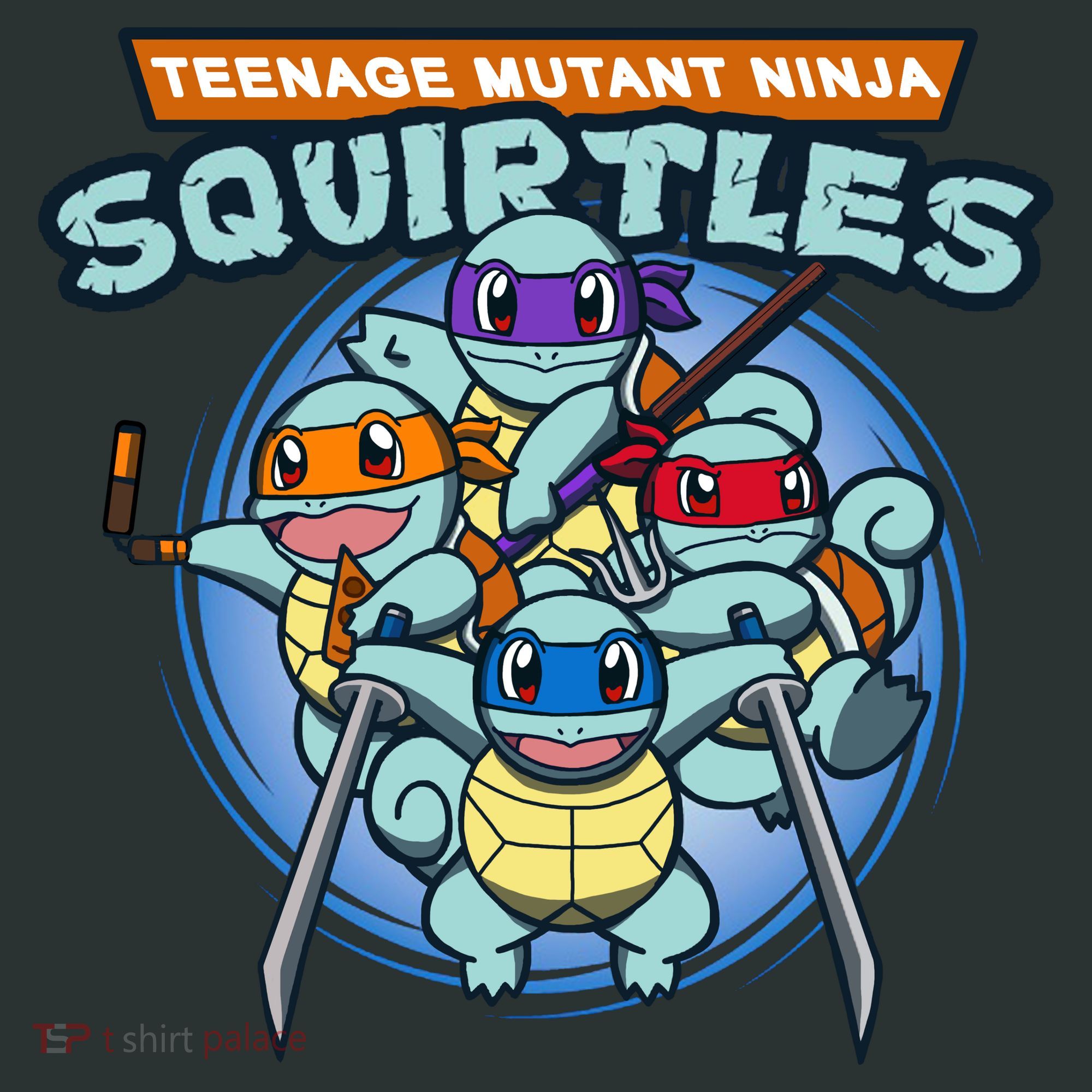 Teenage Mutant Squirtles Infant Baby Jersey Bodysuit