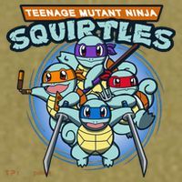 Teenage Mutant Squirtles Garment-Dyed Women's Muscle Tee thumb 6