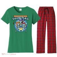 Teenage Mutant Squirtles Women's Flannel Pajama Set thumb 0