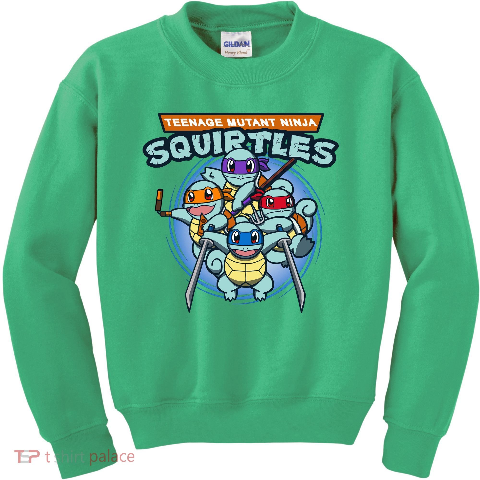 Teenage Mutant Squirtles Kids Sweatshirt