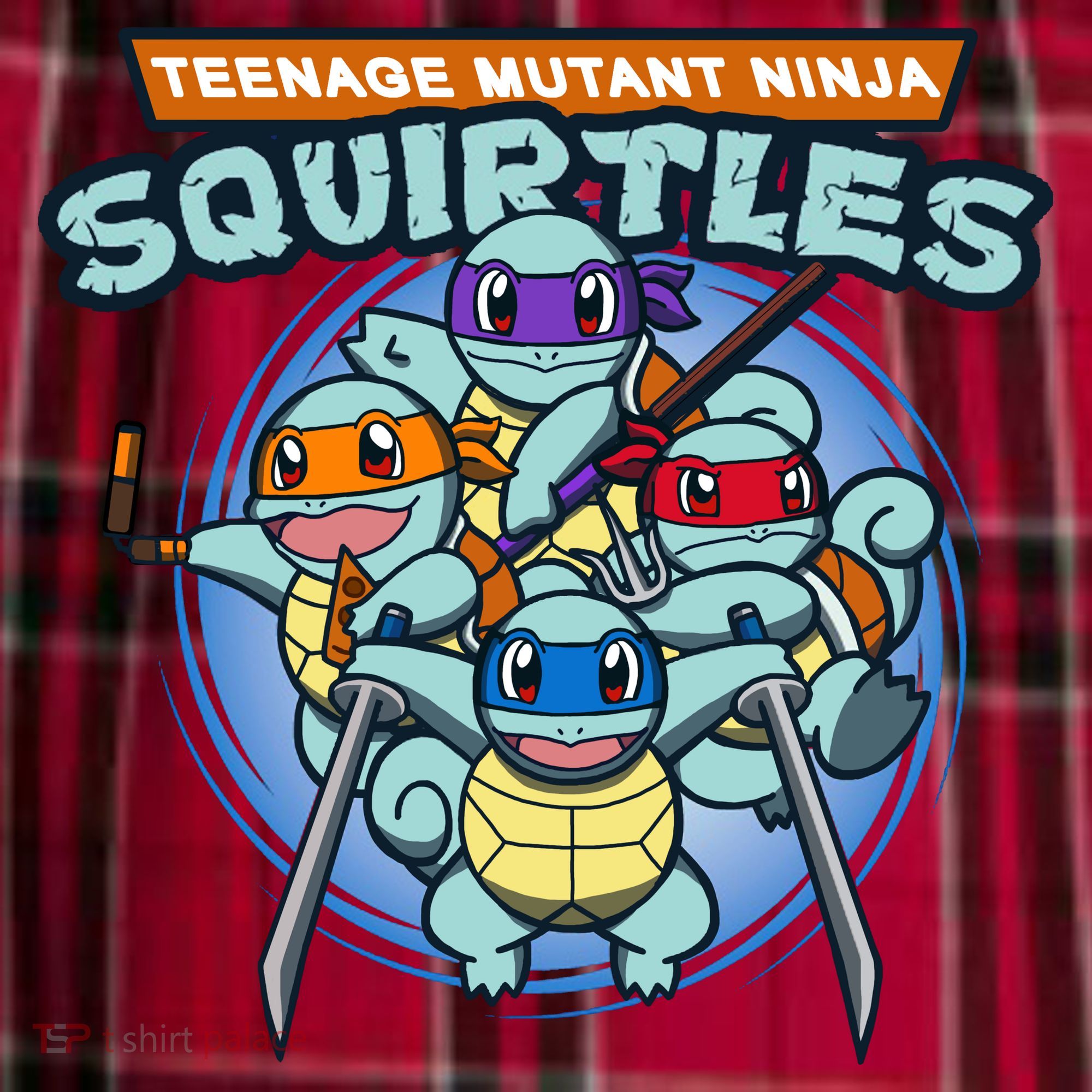 Teenage Mutant Squirtles Women's Flannel Plaid Pajama Pants