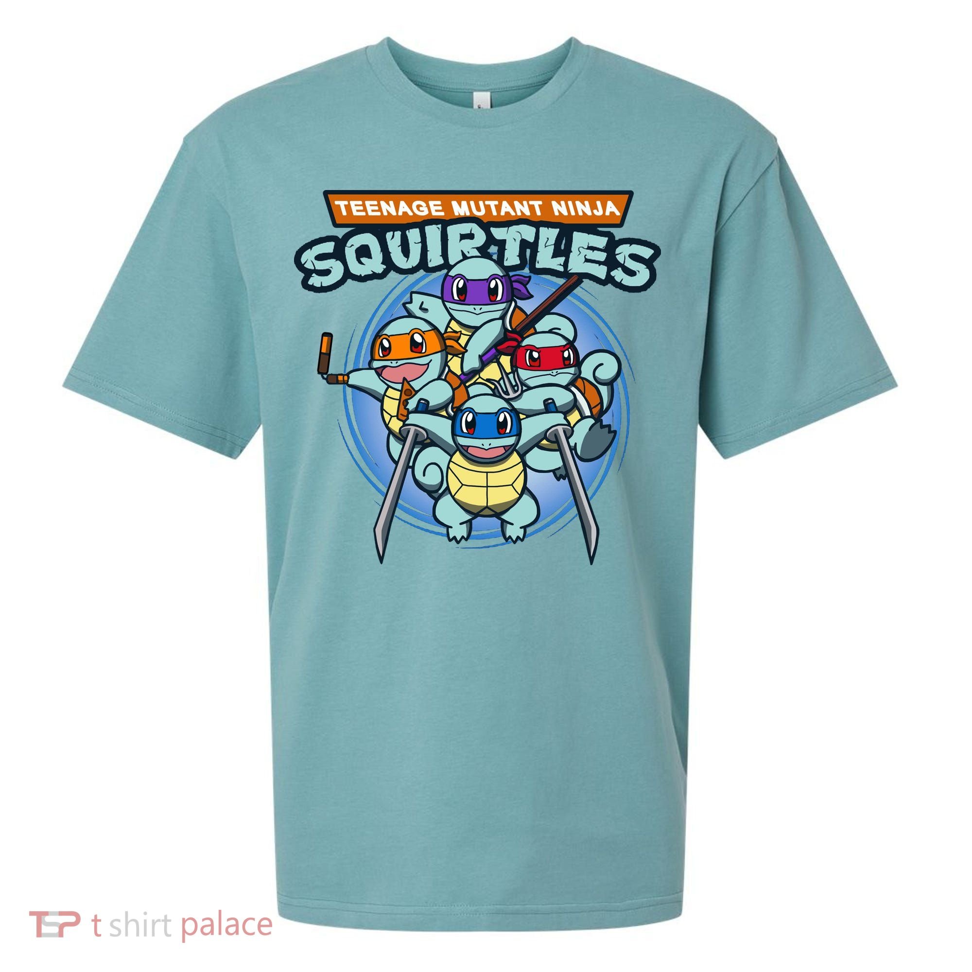 Teenage Mutant Squirtles Sueded Cloud Jersey T-Shirt