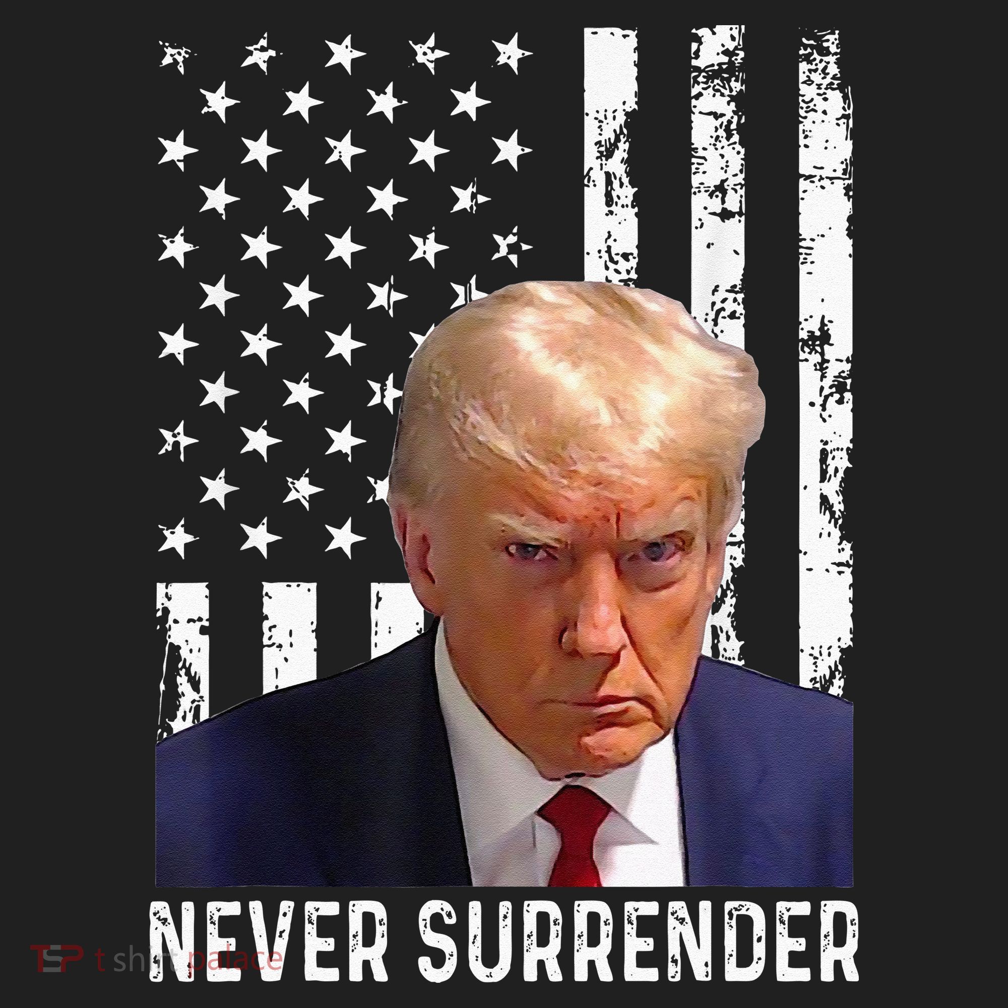 Trump Mug Shot Donald Trump Mug Shot Never Surrender Tumbler