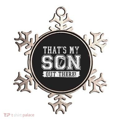 Thats My Son Out There Football Parent Ornament