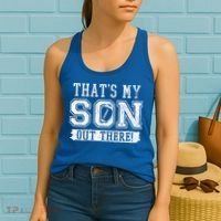 Thats My Son Out There Football Parent Women's Tank Top thumb 2