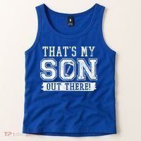 Thats My Son Out There Football Parent Tank Top thumb 2