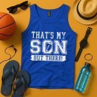 Thats My Son Out There Football Parent Tank Top thumb 4