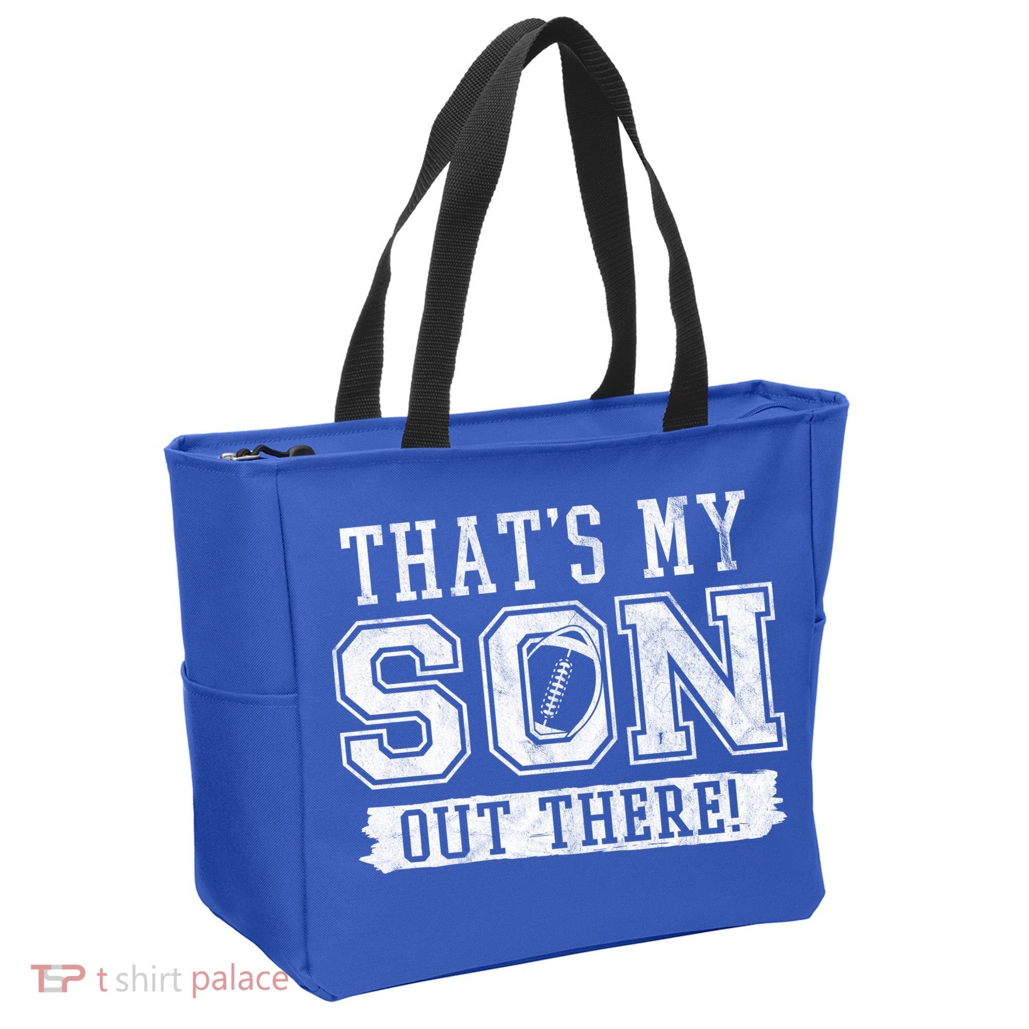 Thats My Son Out There Football Parent Tote Bag