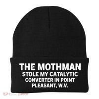 The Mothman Stole My Catalytic Converter In Point Pleasant Beanie thumb 0