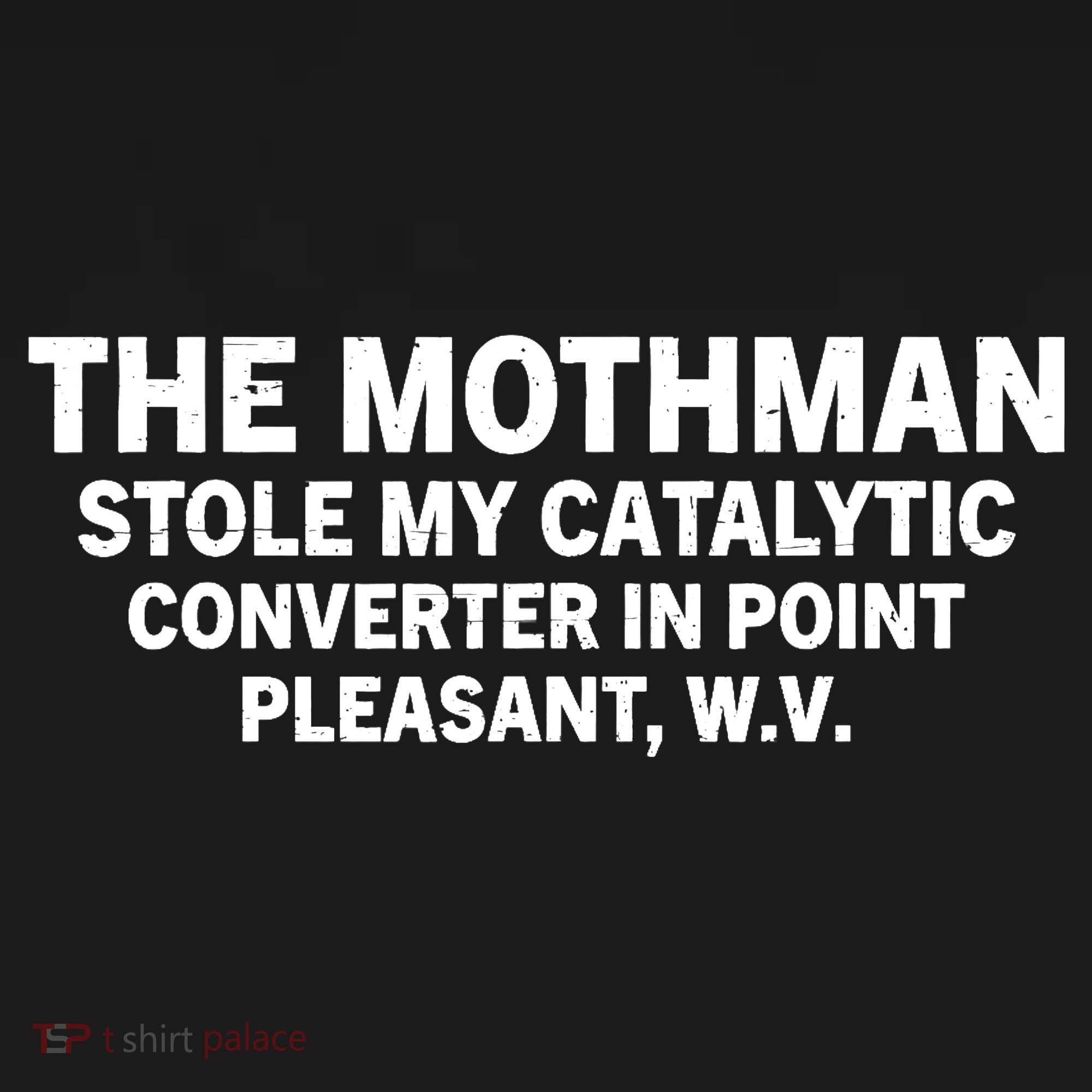 The Mothman Stole My Catalytic Converter In Point Pleasant Women's Tank Top