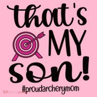 That's My Son Proud Archery Mom Of An Archer Mama Gift Coaster thumb 2
