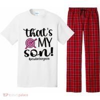 That's My Son Proud Archery Mom Of An Archer Mama Gift Pajama Set thumb 0