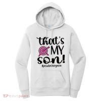That's My Son Proud Archery Mom Of An Archer Mama Gift Women's Hoodie thumb 0