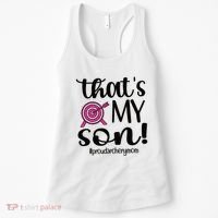 That's My Son Proud Archery Mom Of An Archer Mama Gift Women's Tank Top thumb 0
