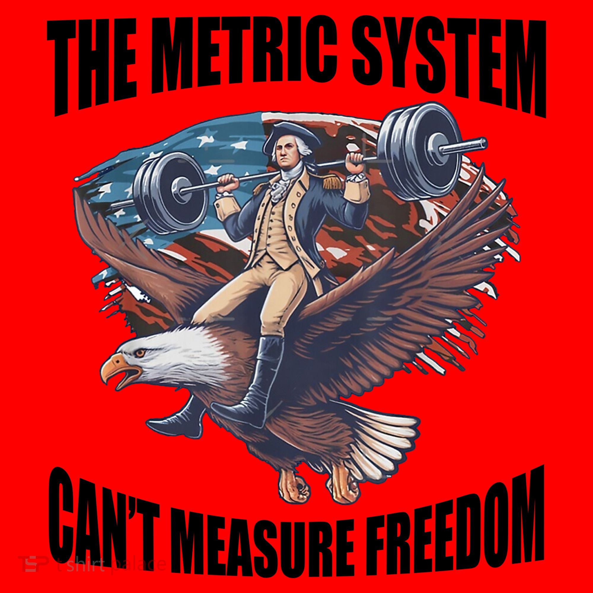The Metric System Cant Measure Freedom Funny 4th Of July Santa Hat