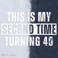 This My Second Time Turning 40 Funny 80th Birthday Old Gift Sport-Tek Competitor United Soccer Jersey thumb 4