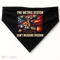 The Metruc System Can't Measure Freedom USA-Made Doggie Bandana thumb 0