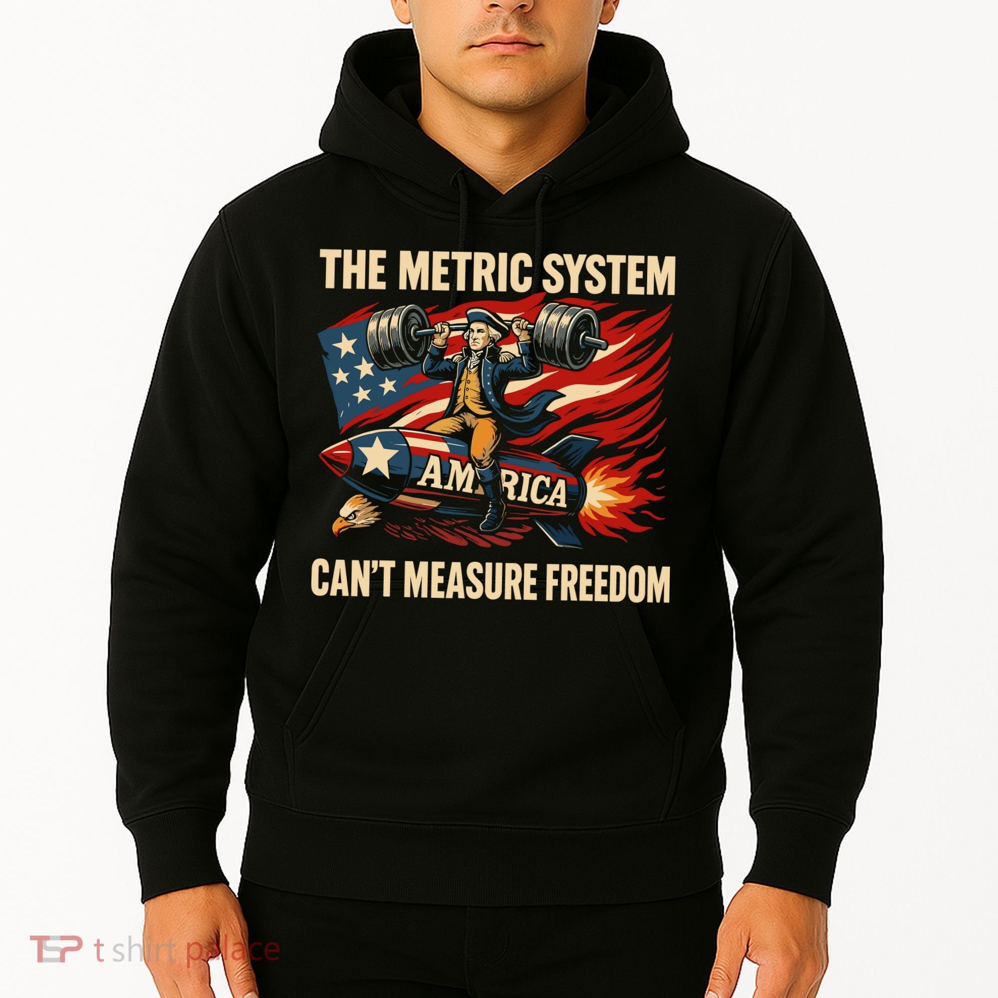 The Metruc System Can't Measure Freedom Hoodie