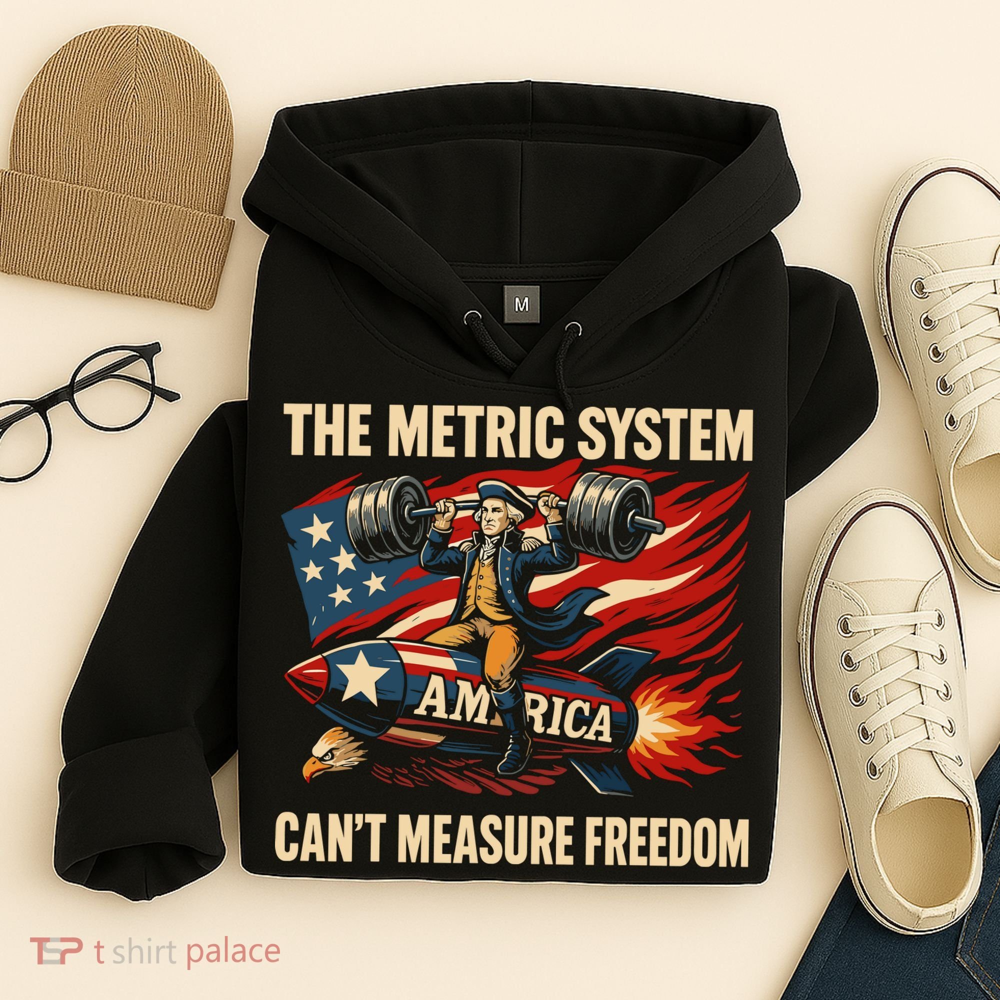 The Metruc System Can't Measure Freedom Hoodie